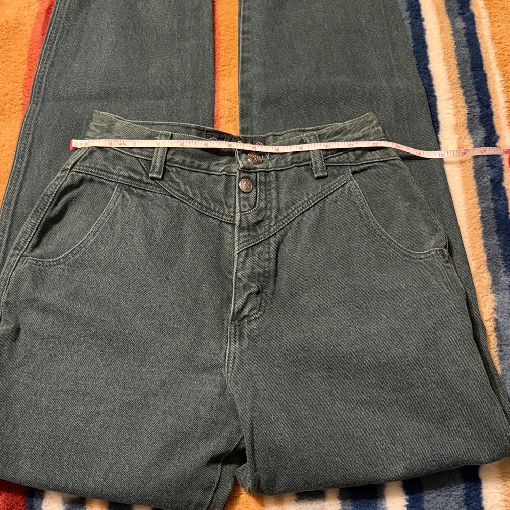 Wrangler Silver Lake vintage High-Rise Women’s Jeans in Dark Green